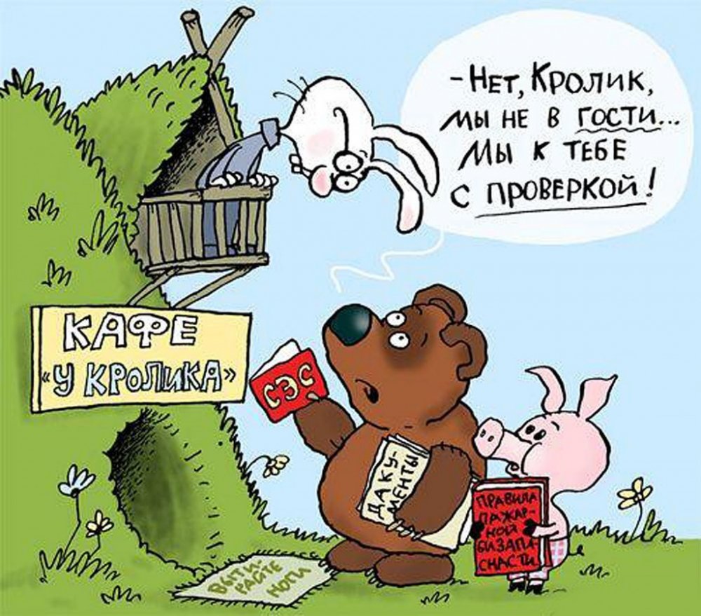 Малый бизнес в России карикатура