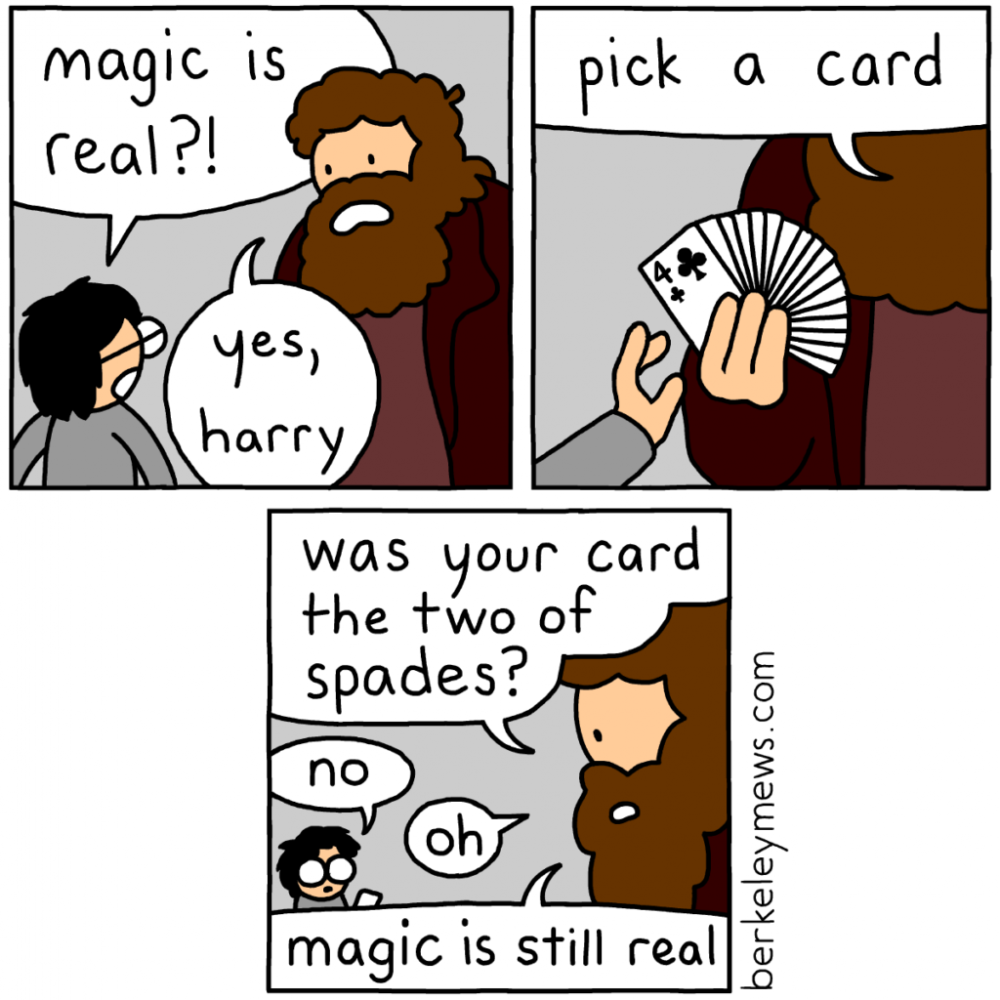 Шутки про магию в картинках