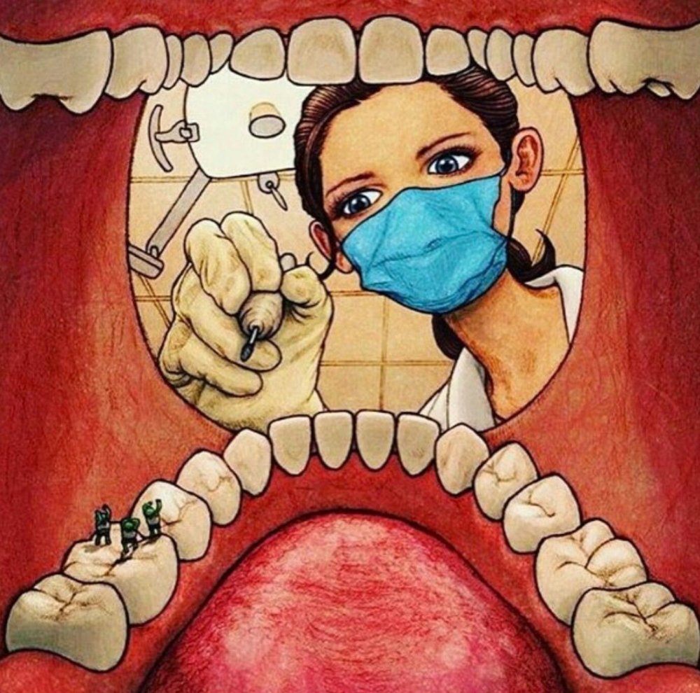 Комиксы про зубы