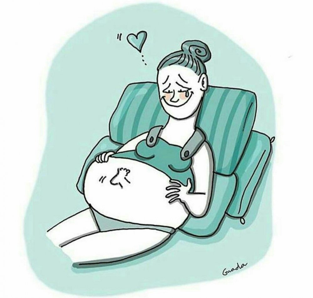 Комиксы про беременных