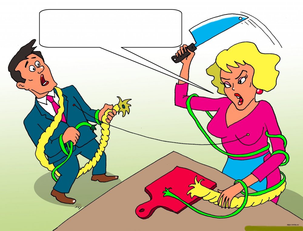 Расторжение брака карикатура
