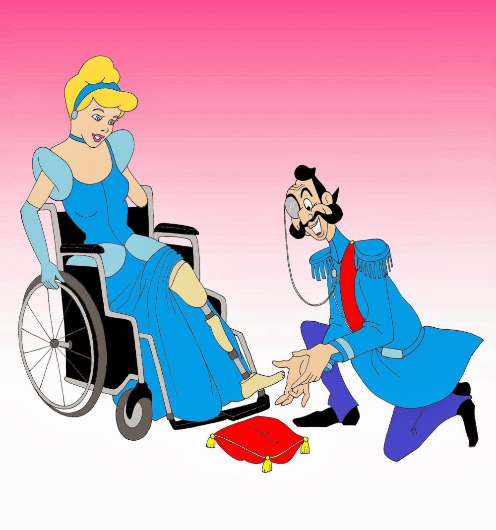 Карикатуры на инвалидов