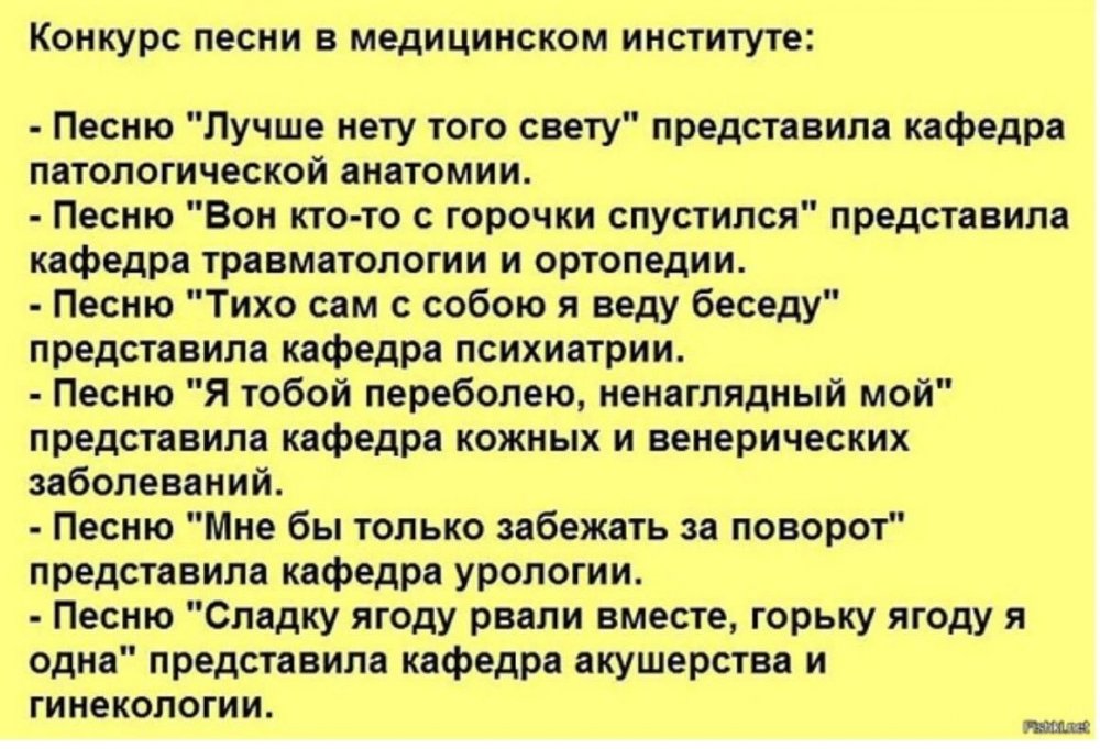 Медицинский юмор