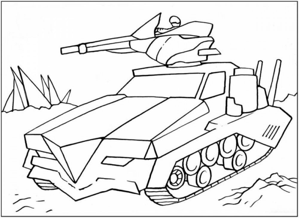 Раскраска танка кв 2