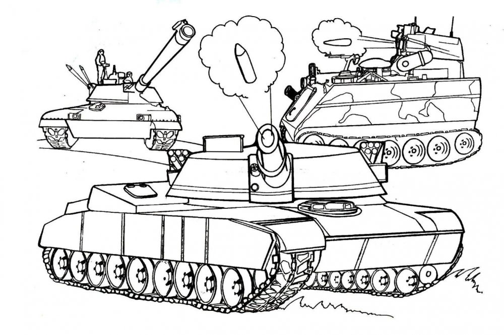 Рисунок танка т 64
