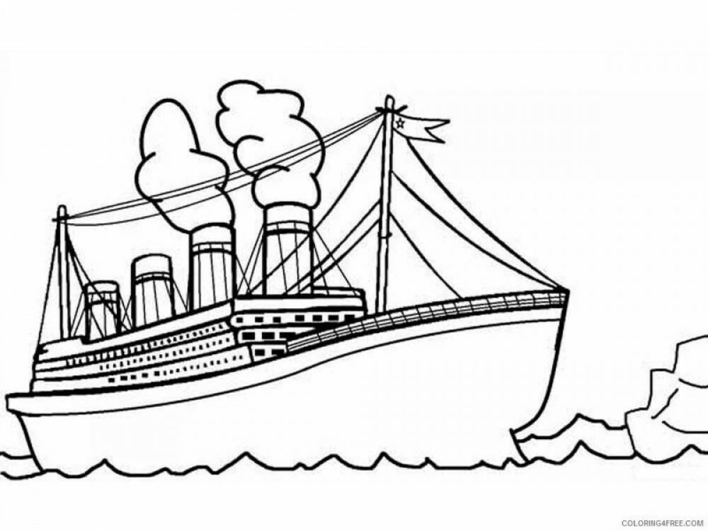 Чертежи Титаника и Британика