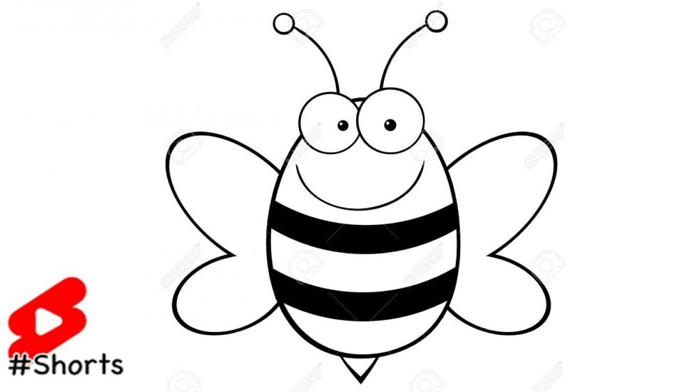 Пчёлки раскраски для детей много пчел