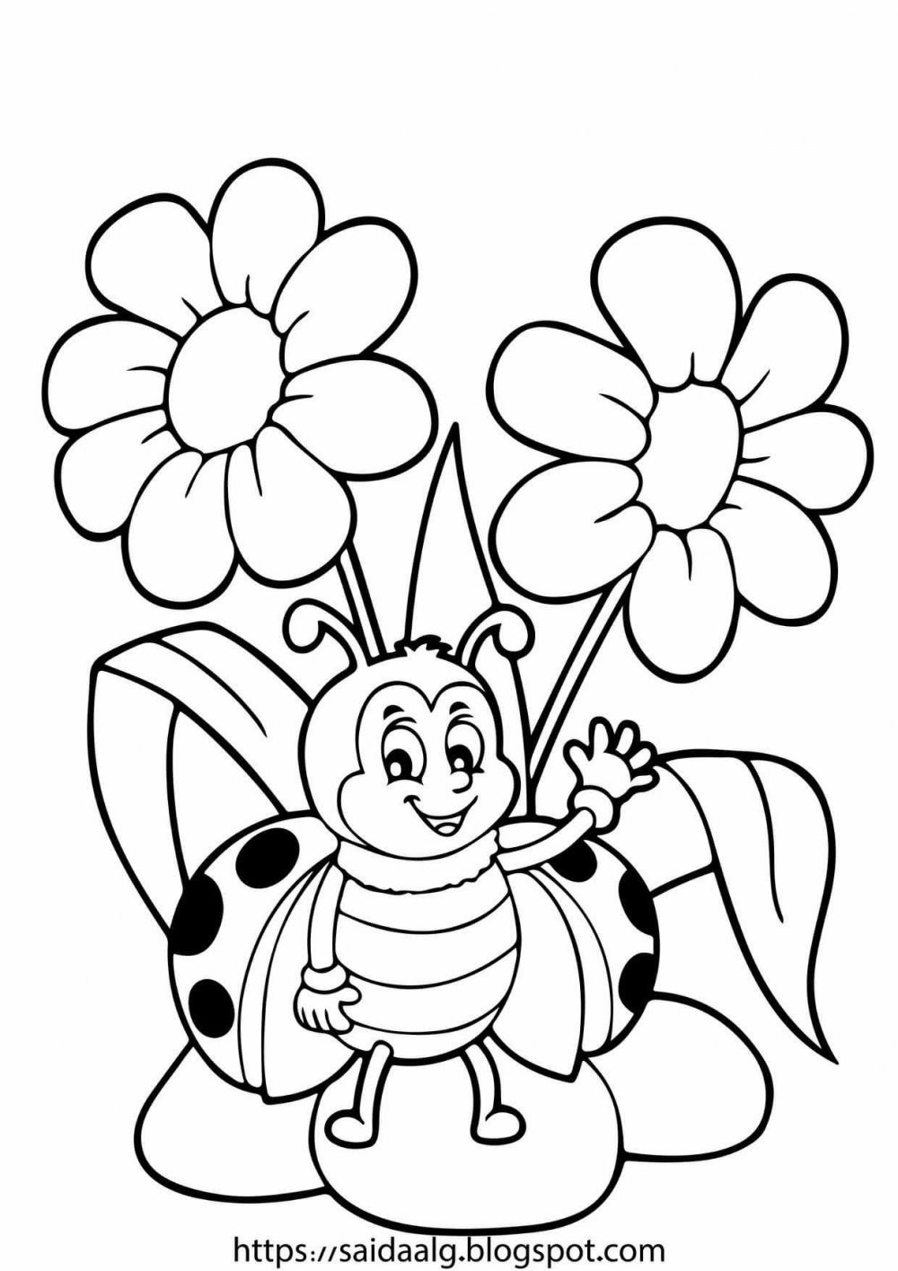 Пчелка с медом раскраска