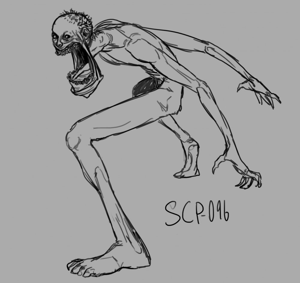 Скромник SCP 096 Скромник