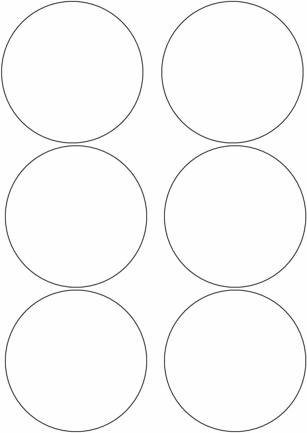 Много кругов на одном листе