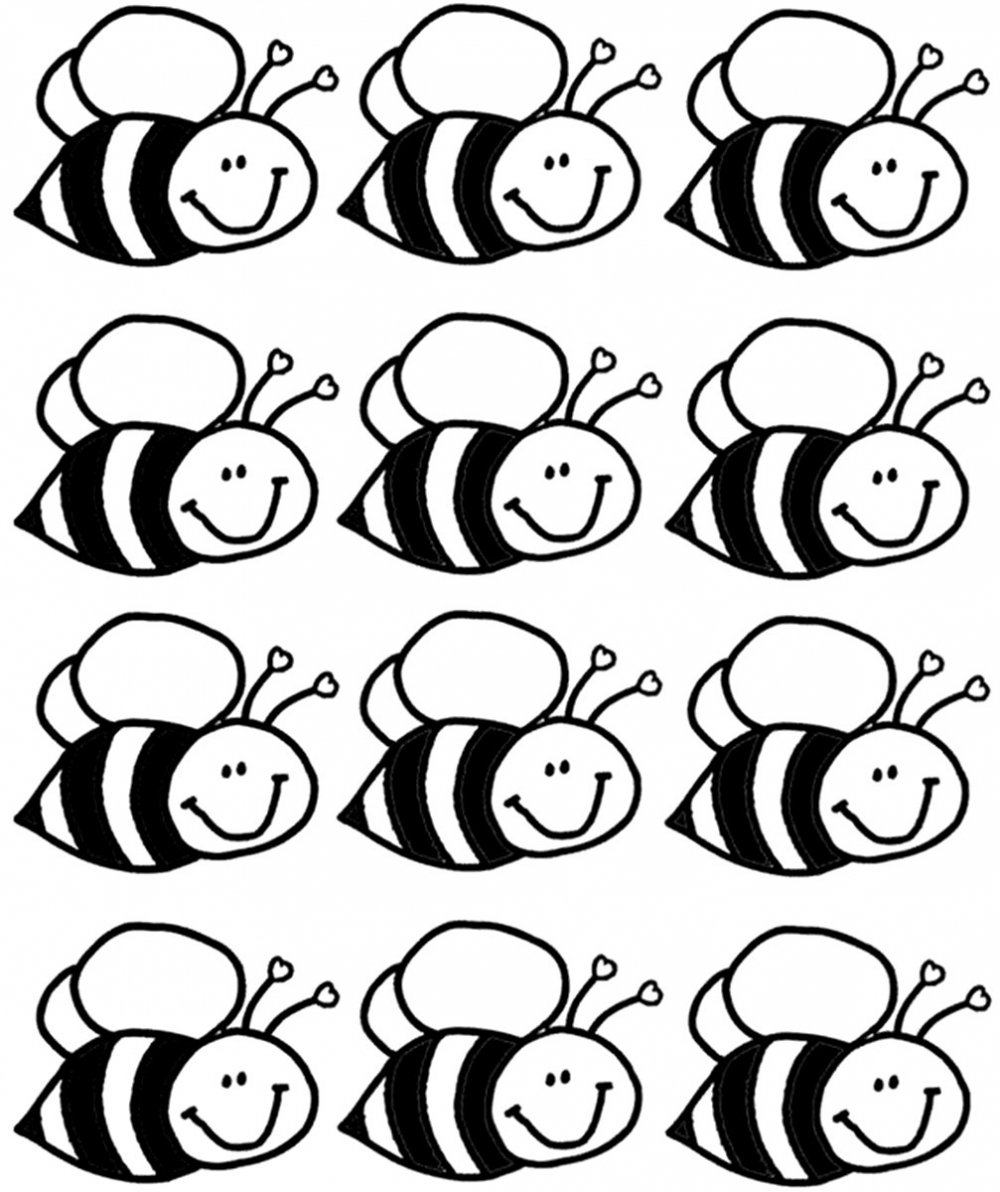 Пазл-раскраска пчела и улитка