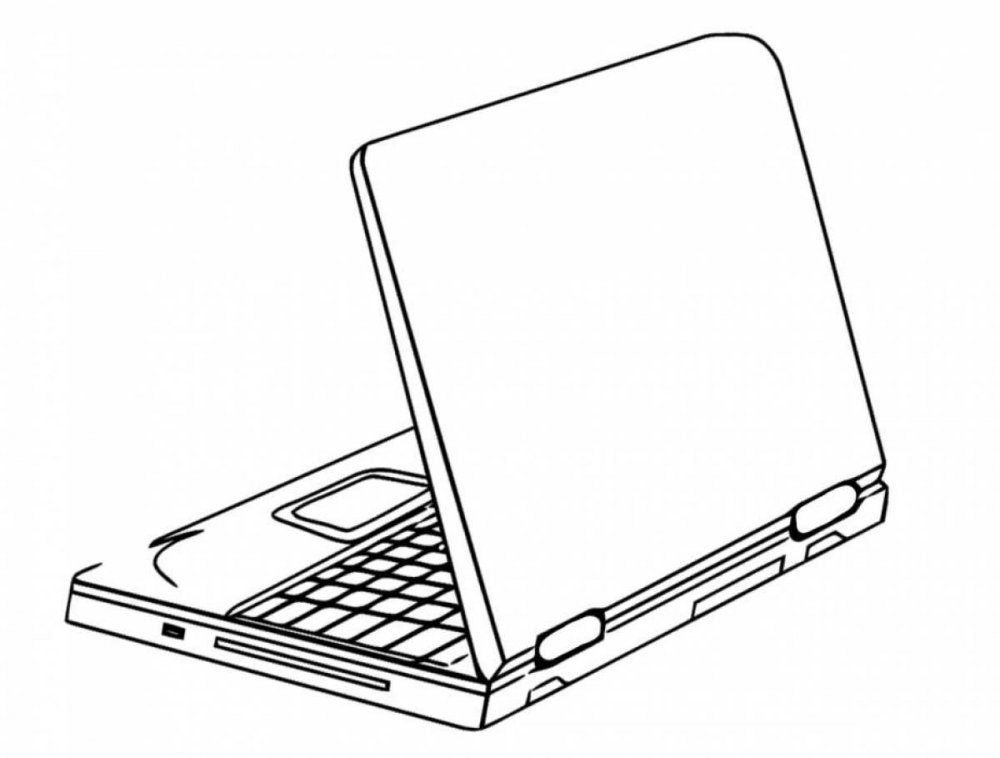 Планшетный компьютер Векторная иллюстрация