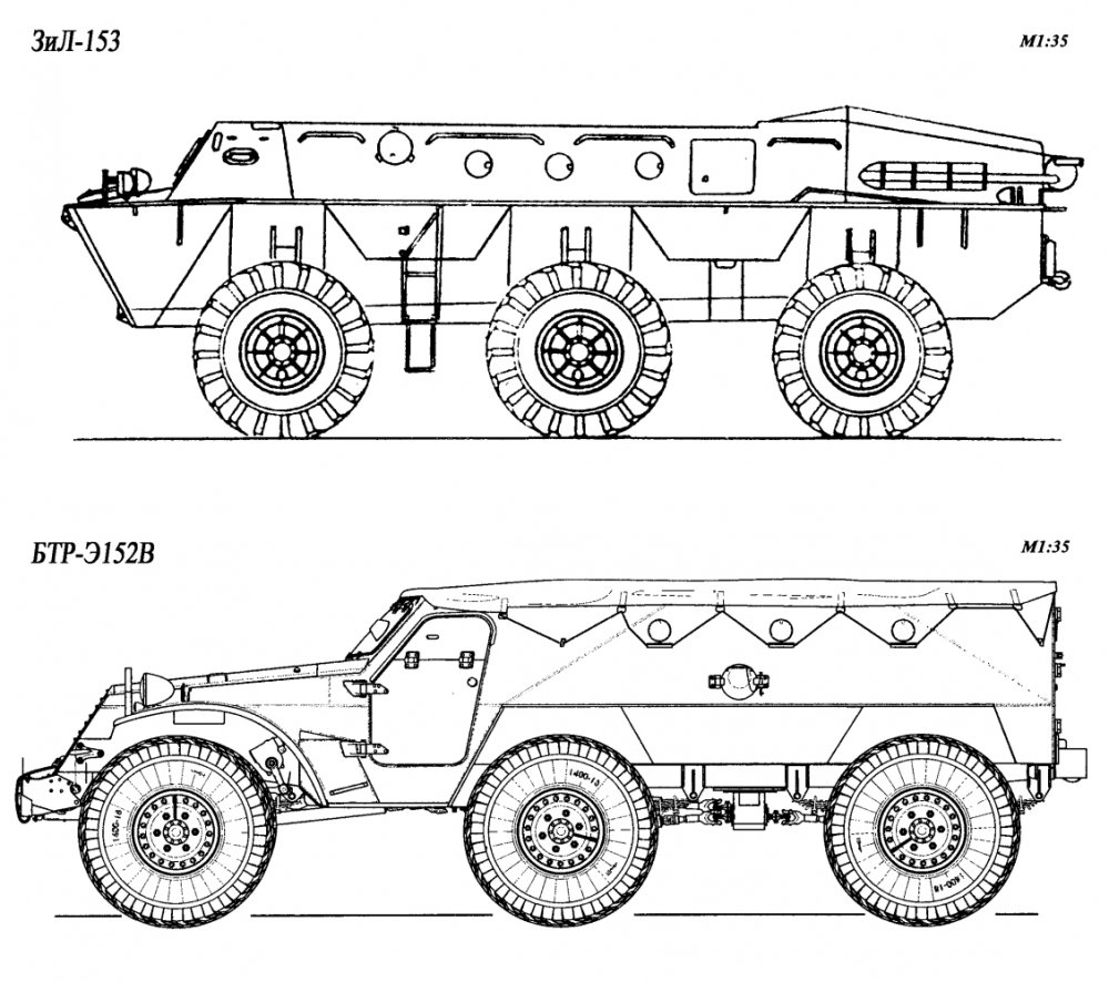 БТР-70 чертежи