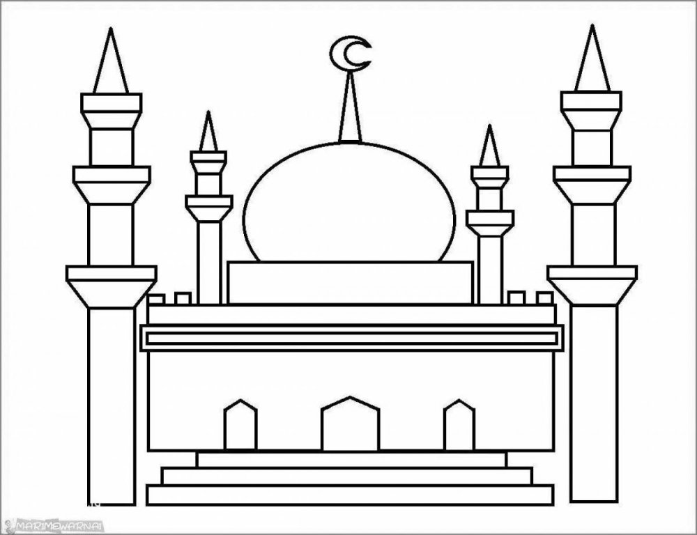 Мечеть для рисования