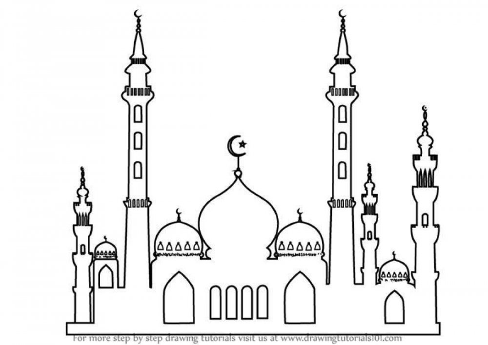 Мусульманские традиции в рисунках