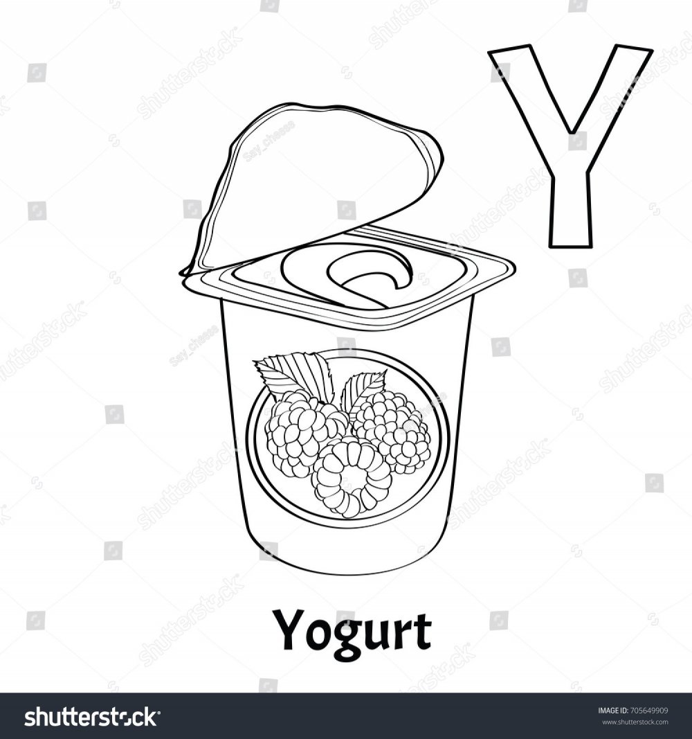 Йогурт в мисукерисунок