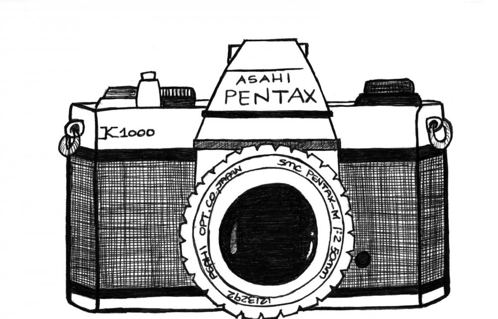 Фотоаппарат инстакс рисунок