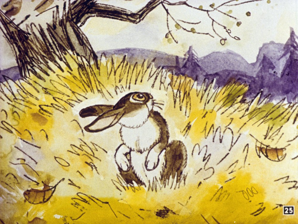 Заяц рисунок