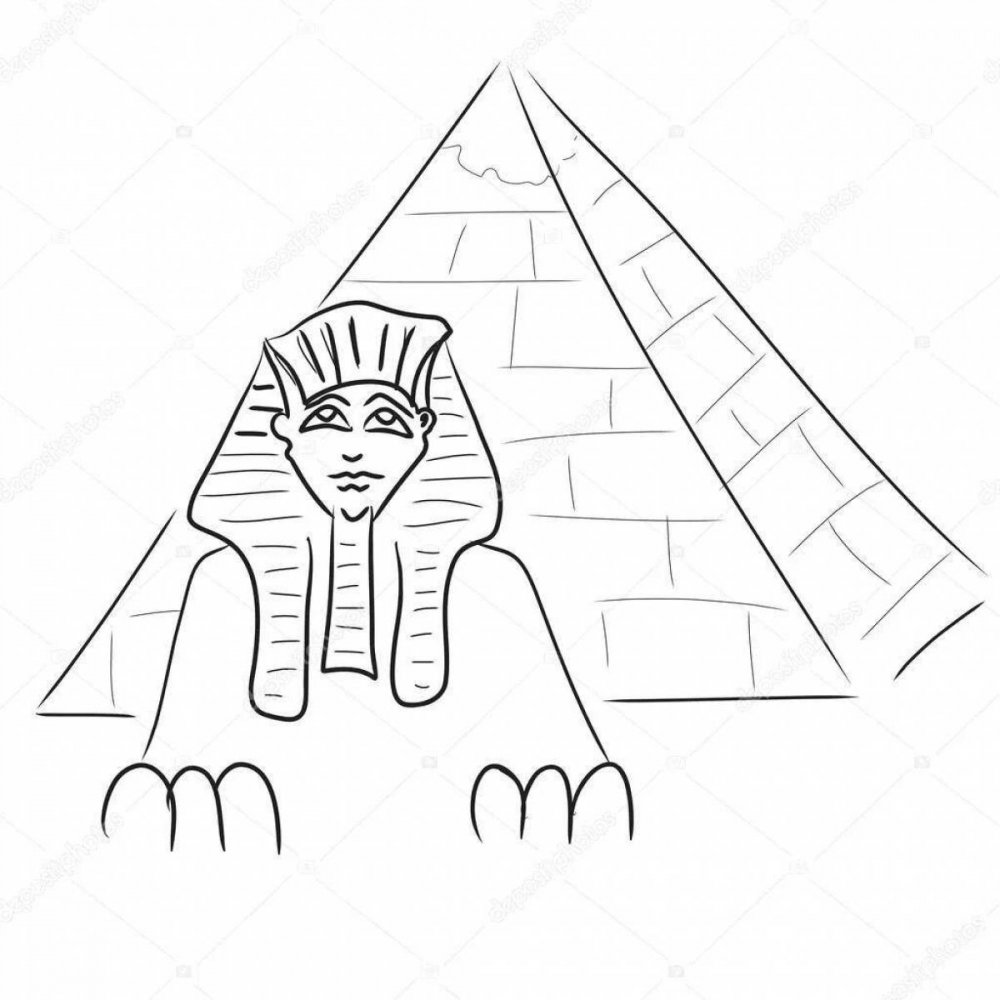 Древние рисунки Египта египтянка