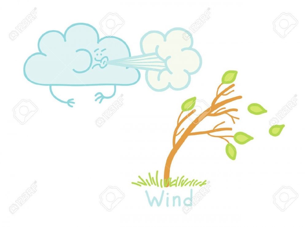 Слабый ветер для детей