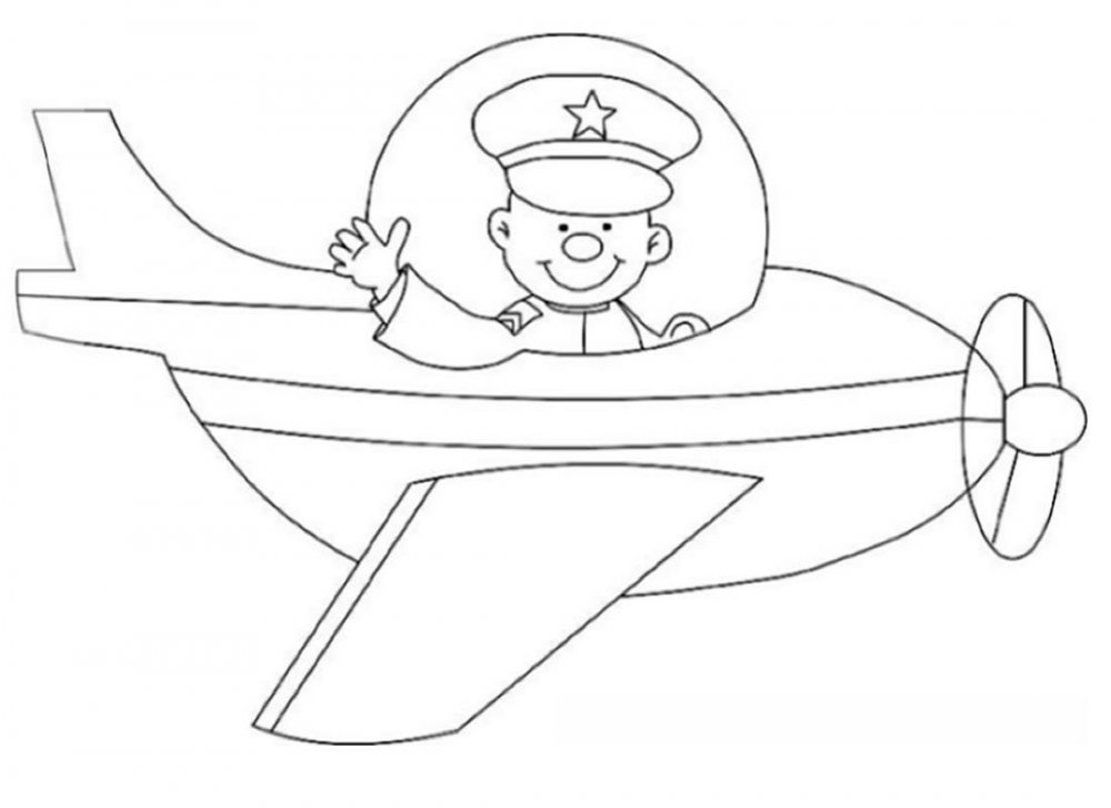 Военный лётчик исстребителя аниме арт