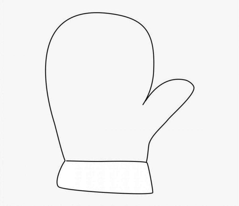 Рисование рукавички