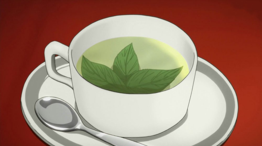 Кружка чая аниме