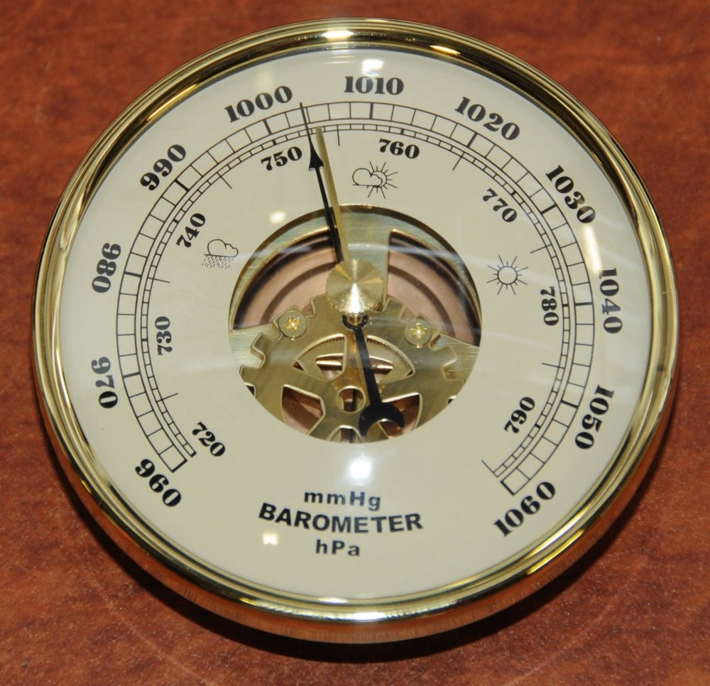 Шкала барометра анероида