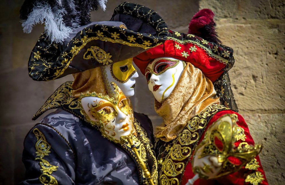 Венецианская маска Вольтер