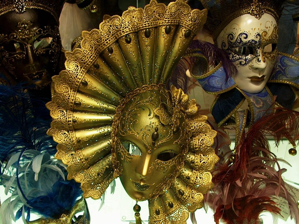 Золотые маски Венеция