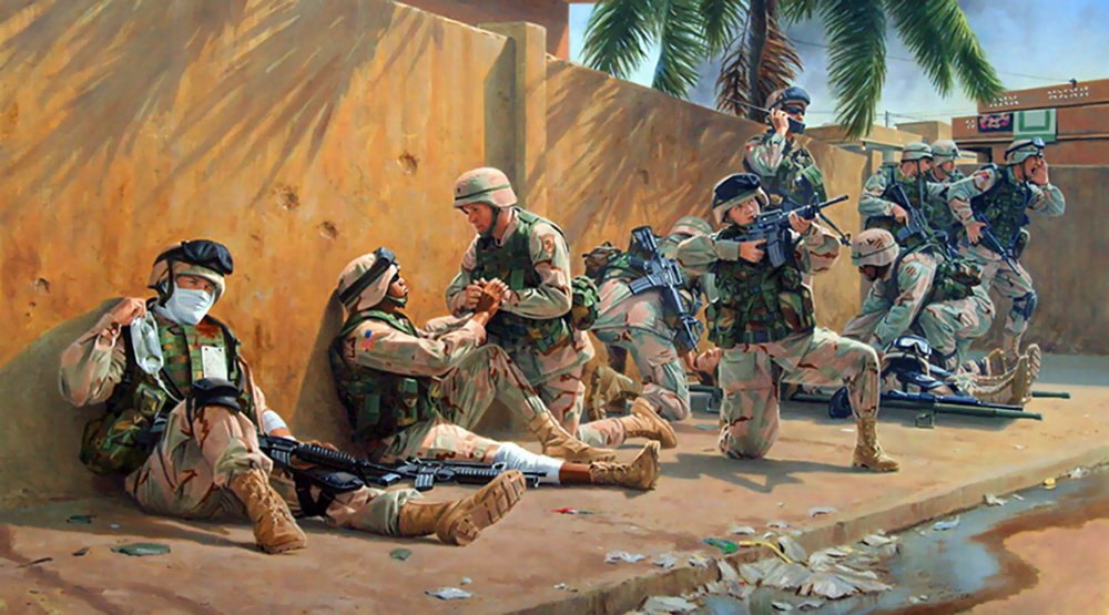 Ларри Селман картины Military