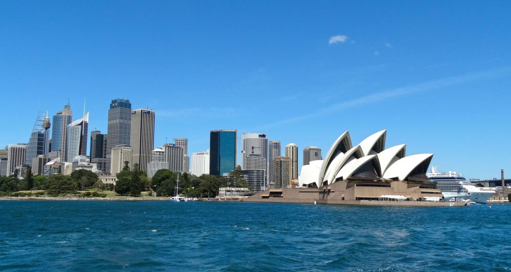 Сидней столица Австралии флаг