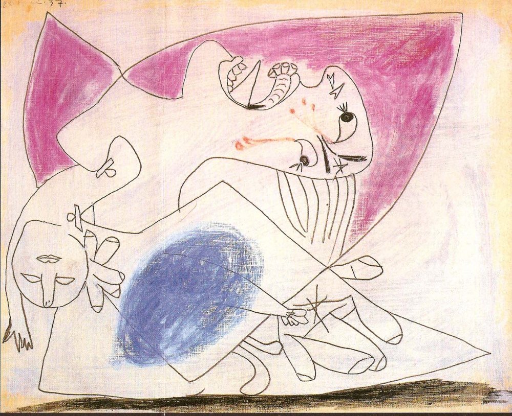 Пабло Пикассо сон