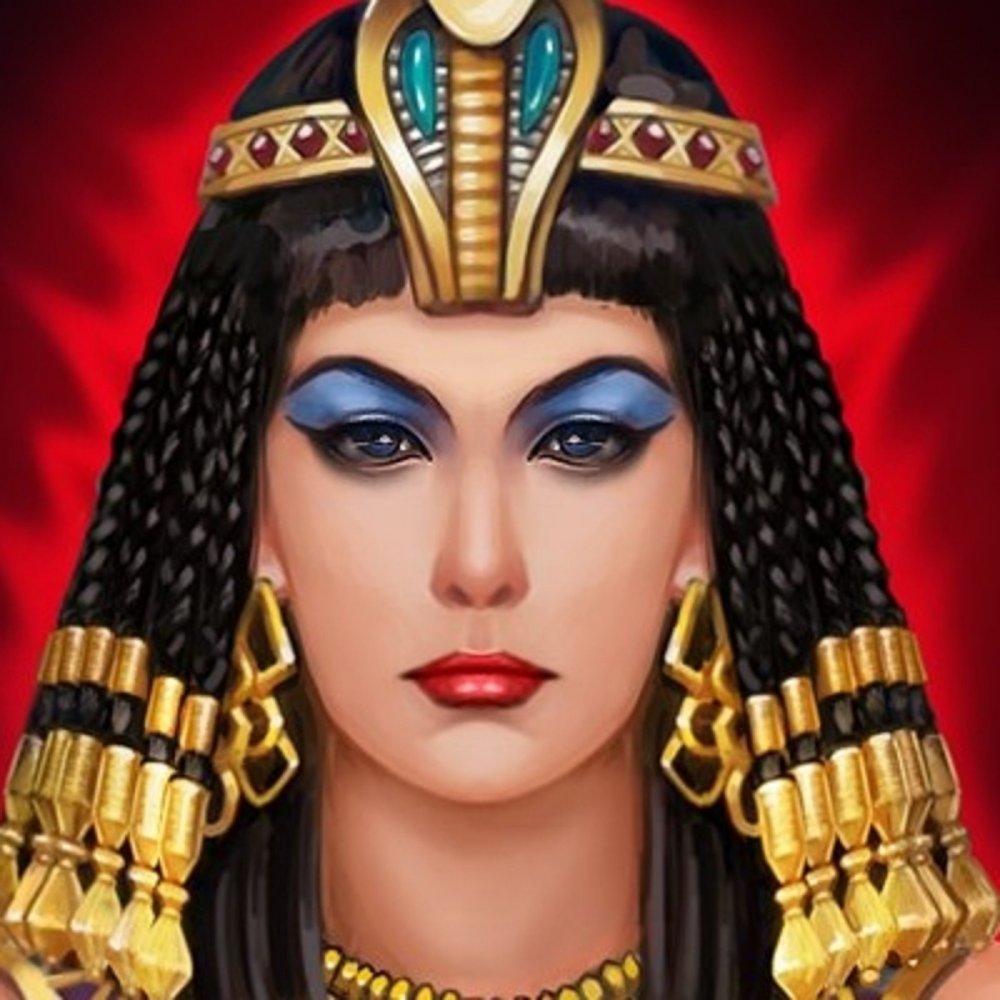 Фараон Эхнатон и царица Нефертити