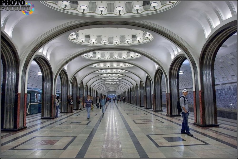 Станции Московского метрополитена слайд
