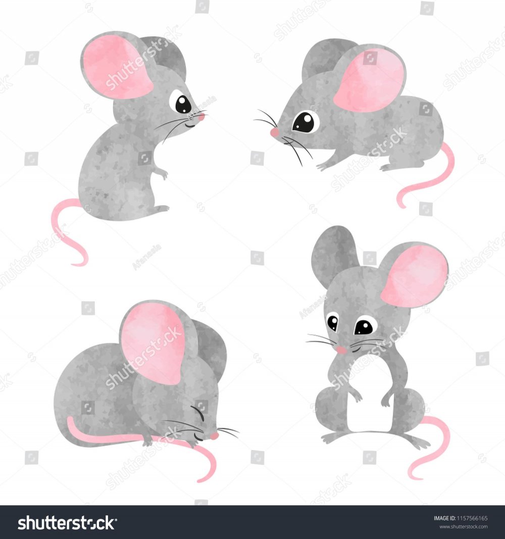 Милая мышка девочка