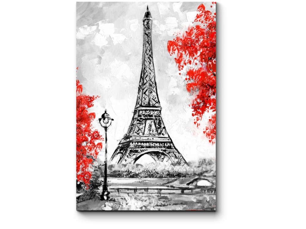 Картина по номерам Париж