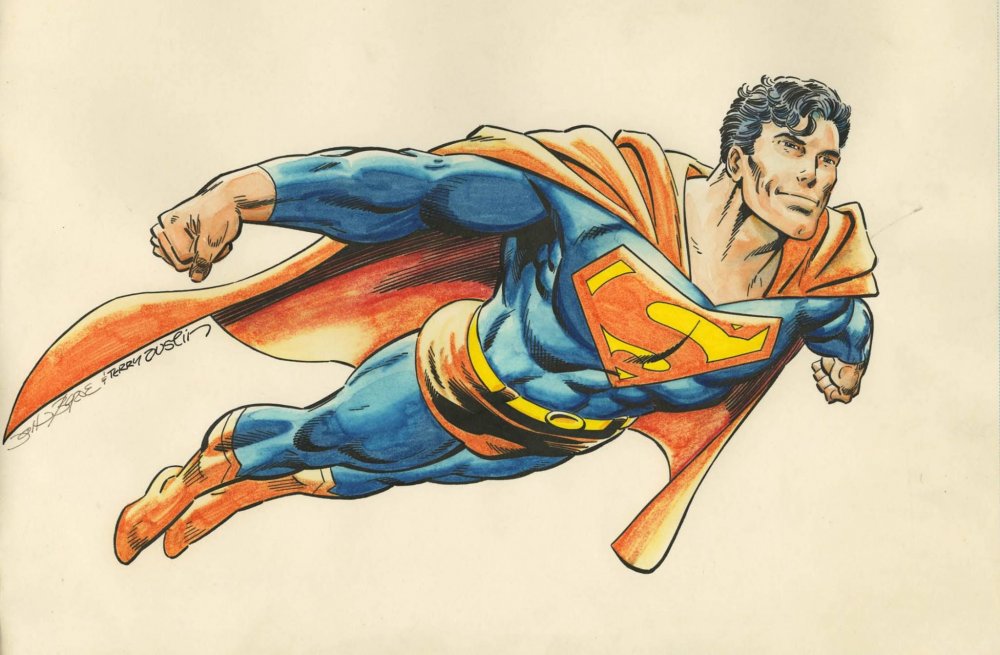 Superman Henry Cavill drawing