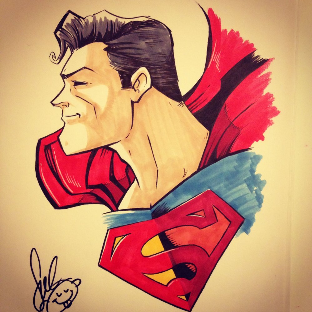 Раскраски для мальчиков Супермен