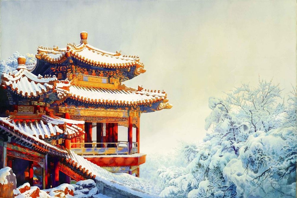 Храмовая китайская живопись