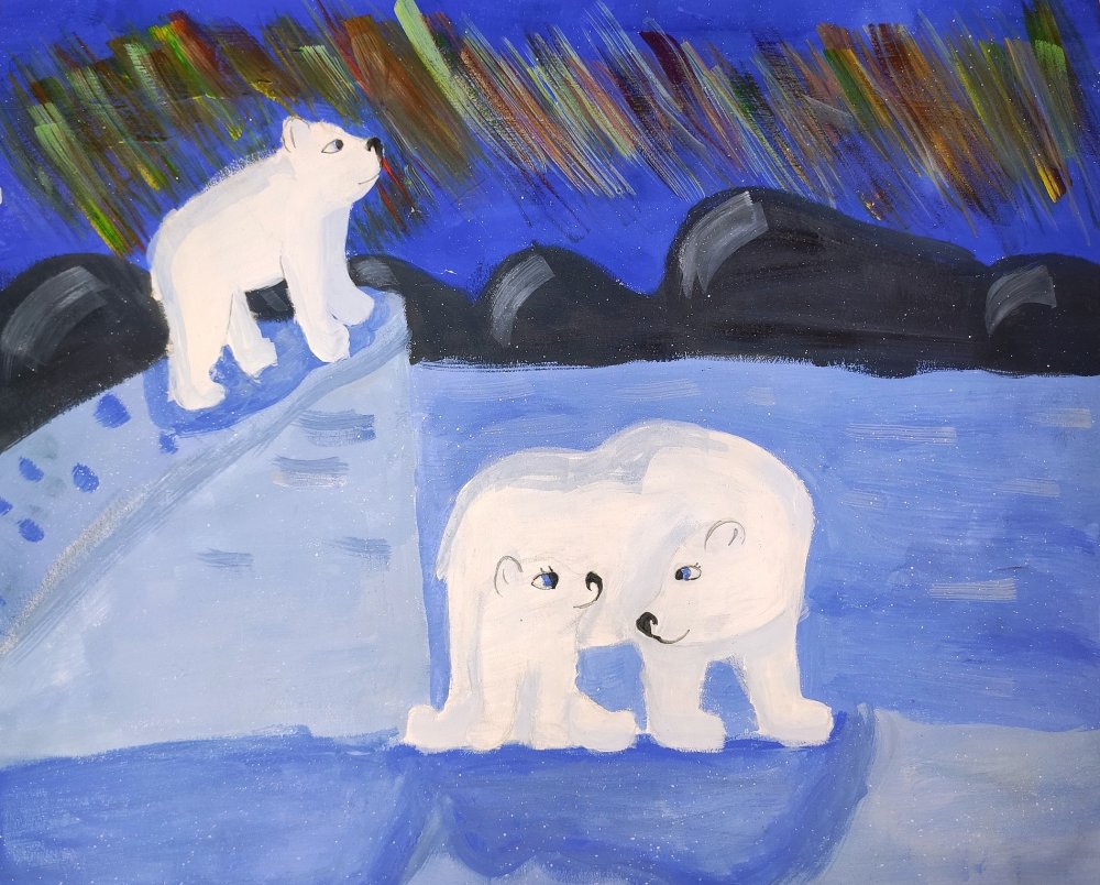 Белый медведь символ Арктики