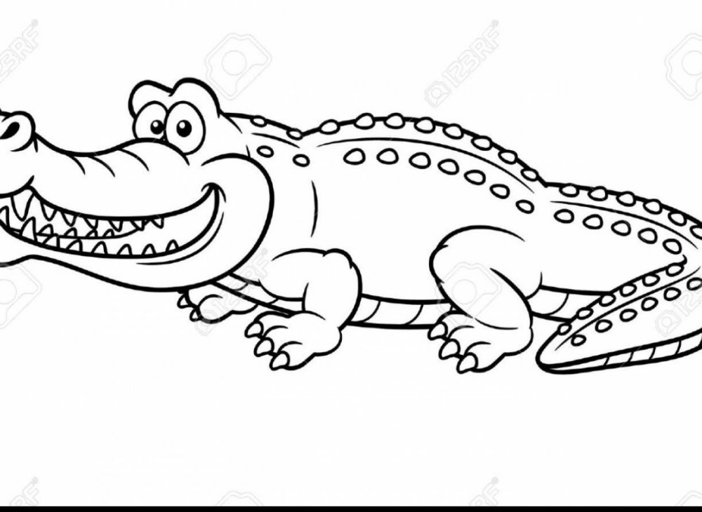 Крокодил в короне