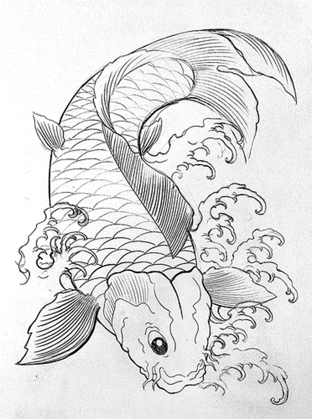 Рыба рисунок
