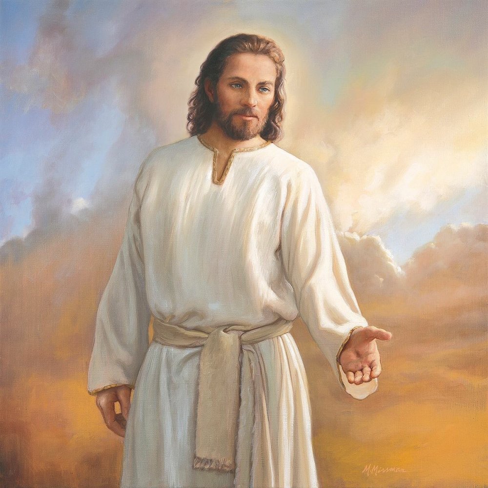 Христос в белых одеждах