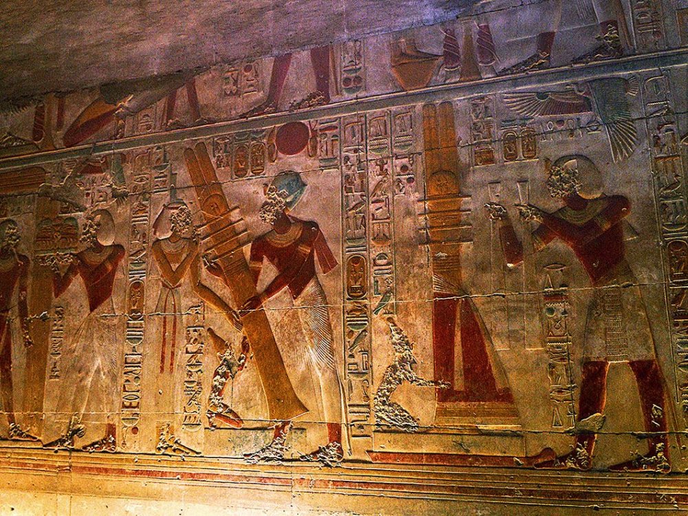 Египетские фрески Абидос