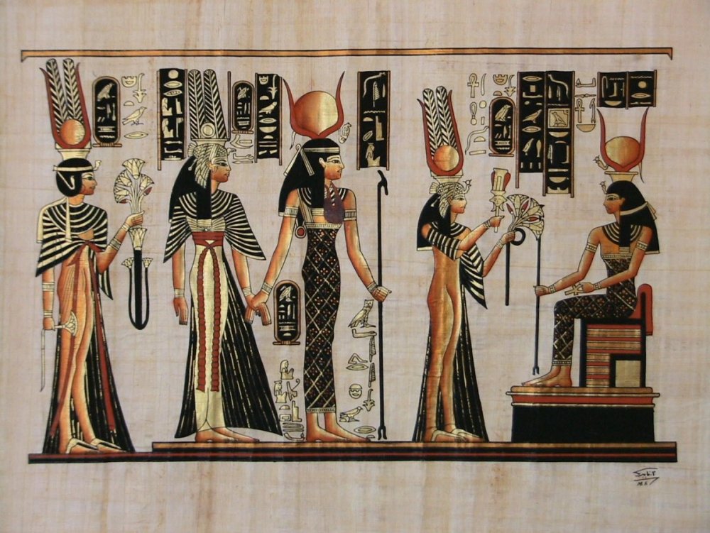 Живопись древнего Египта в гробницах