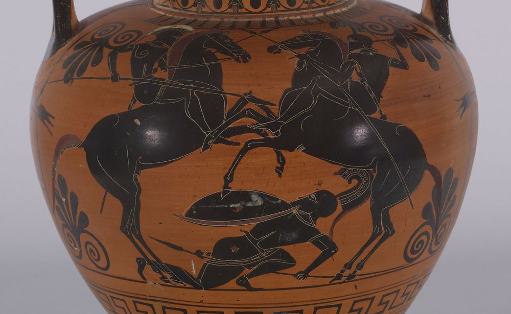 Чернофигурная вазопись Греция