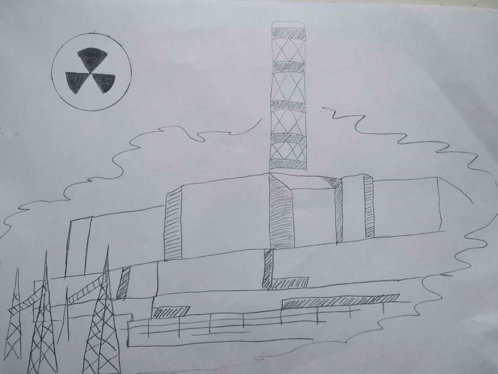 Рисунок ликвидаторы Чернобыльской катастрофы