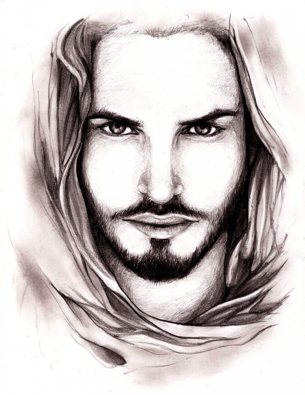 Клод Меллан портрет Иисуса Христа