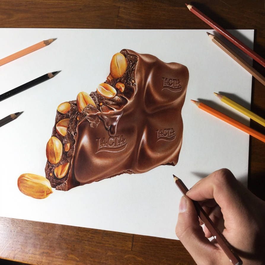 Шоколадка рисунок